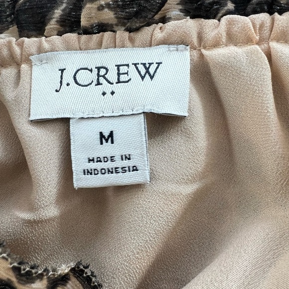 Leopard Ruffle Tie-Neck Top, a sleeveless blouse - Picture 4 of 5